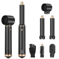 5 in 1 Hot Air Brush Styler Set - 800W Hair Dryer Comb