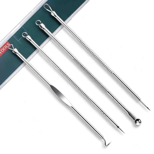 Blackhead Remover Pimple Extractor Tool Kit for Acne & Blemish Removal