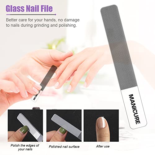 16-Piece Stainless Steel Manicure & Pedicure Set with Leather Case