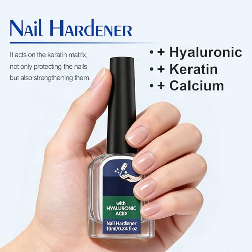Hyaluronic Acid Nail Hardener & Strengthener for Dry Nails & Cuticles