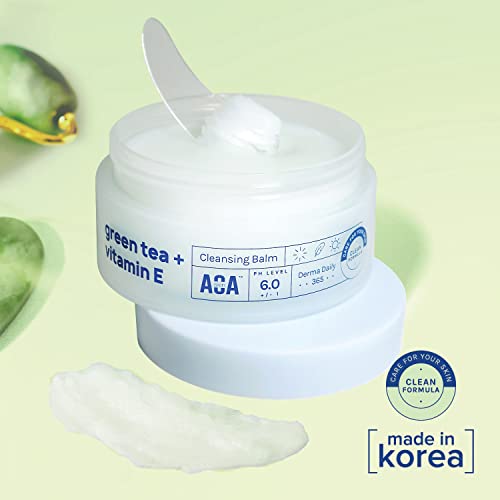 AOA STUDIO Green Tea & Vitamin E Cleansing Balm - 3.38 Fl Oz