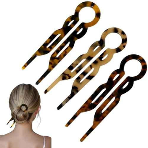 Lialys hair clip, elegant women's hair clip, suitable for all hairstyles French hair clips (3PCS)
