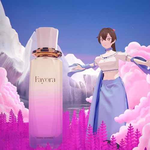 Paris Corner Perfumes | Fayora 3.4 Fl Oz Edp Perfume Unisex Perfume | Elegant Floral Fruity Scent with Passion Fruit, Rose & Jasmine for Long-lasting Enchantment