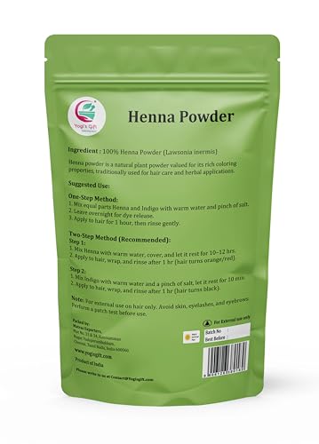 Henna Powder for Hair 2 LB | 100% Pure & Triple Sifted