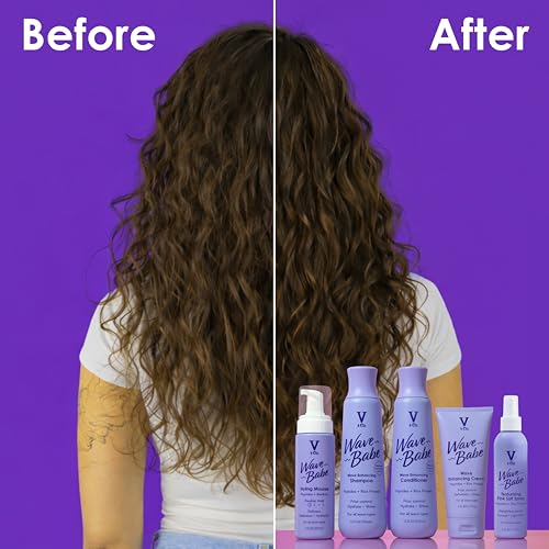 V&Co. Wave Babe Wavy Hair Shampoo 12 fl oz
