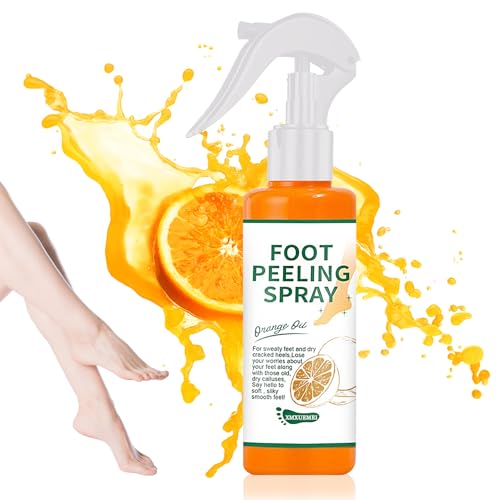 Orange Oil Exfoliating Foot Peeling Spray - Dead Skin & Callus Remover