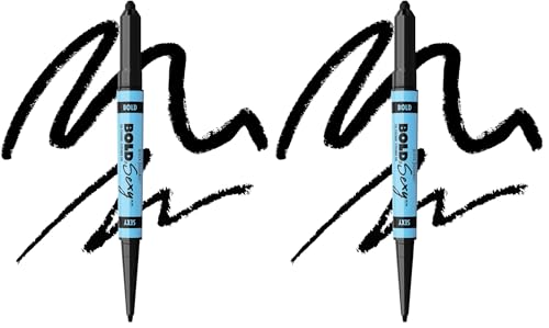 Black Radiance Bold & Sexy Gel Eyeliner Dual-Ended Waterproof 2-Pack