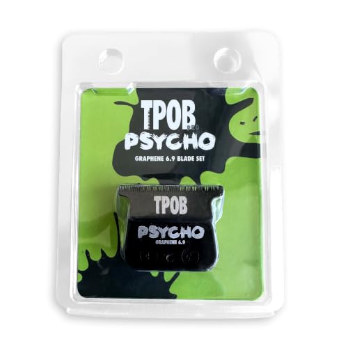 TPOB Psycho Blade Replacement Blades for X, XO & GO Trimmers - Black