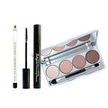 CHADO Monts & Merveilles Face Palette ? Cream | Bronzer, Concealer, Contour, Blush, Setting Powder | Long Lasting | Face and Cheek Sculpting Palette | Refillable | Cruelty Free (Medium to Tan Skin)