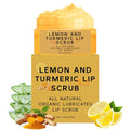 Turmeric Lemon Lip Scrub with Aloe Vera - Exfoliating & Moisturizing