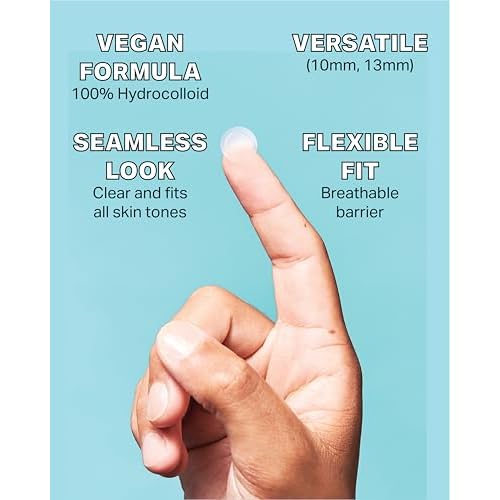 The Klog Soft Shield Pimple Patch, 2 Patch Sizes, Pack of 3 (126 Patches)