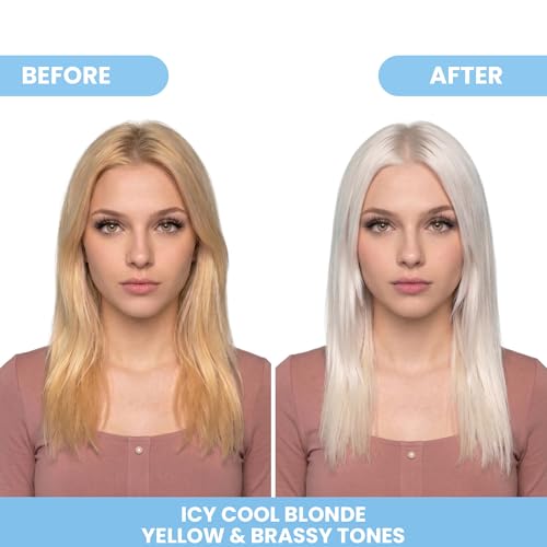 Purple Toning Mask for Blonde Hair | Neutralize Brassiness