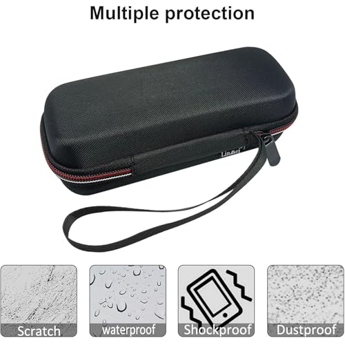 LinMei Hard Travel Case for One Blade Hybrid Electric Trimmer and Shaver 360 QP2520 QP2530 QP2620 QP2630 Can Extra Storage Replacement Heads Charging Cables Accessories Ideal for Business Travel