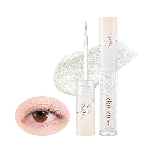 dasique Starlit Jewel Liquid Glitter (03 Purple Sparkling) | Twinkle Glitter Shadow | Long-lasting | Multi-dimensional sparkle finish | Quick drying | Multipurpose