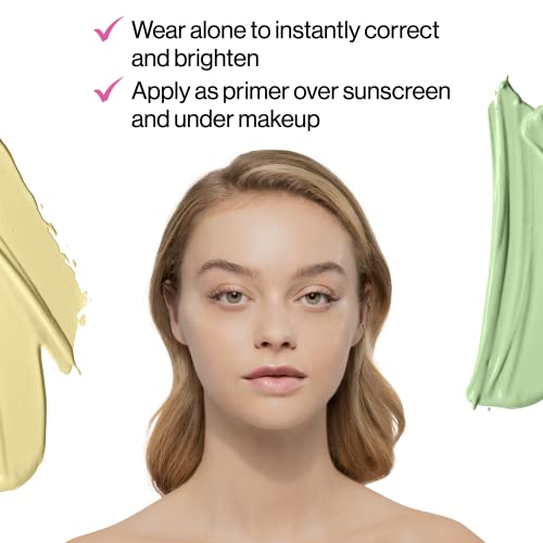 wet n wild Glass Skin Primer Green 0.91oz - Color Correct & Brighten
