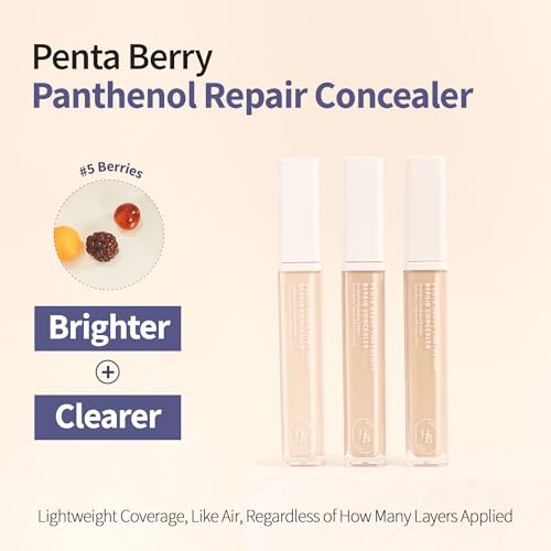 HEVEBLUE Penta Berry Panthenol Repair Concealer - Full Coverage
