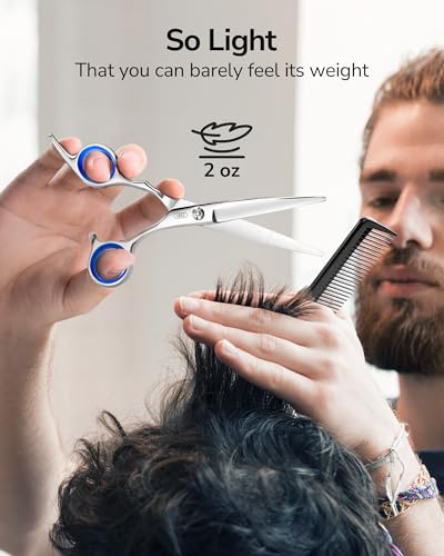 ULG Professional Hair Scissors 6.5" Right-Hand Barber Shears