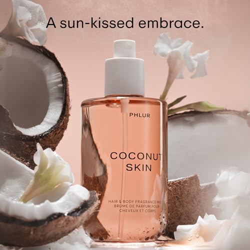 PHLUR Coconut Skin Body Mist 8 Fl Oz - Hair & Body Spray