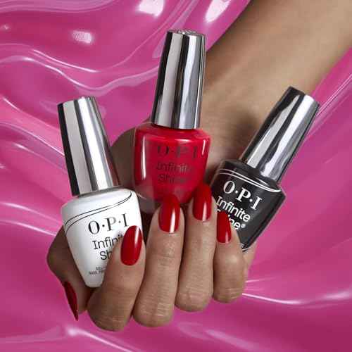 OPI Infinite Shine Long Wear Nail Polish | Clear Gel Like Nail Polish Base Coat & Top Coat | Vegan, Long Lasting, Protects Nails