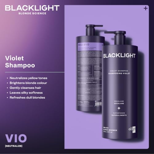 Oligo Professionnel Violet Shampoo - Purple Shampoo for Blonde Hair 32oz