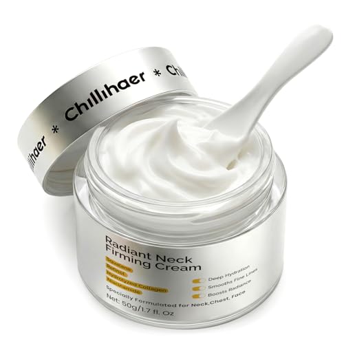 8-in-1 Neck Firming Cream?Retinol & Triple Collagen Moisturizer for Neck,Face,Chest & D?collet??Tighten, Lift&Smooth the Look of Sagging Crepey Skin, Fine Lines&Wrinkles?Women&Men,1.7 Fl Oz