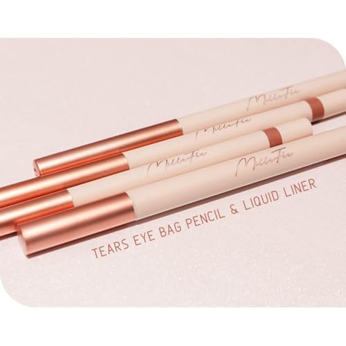 MilleF?e MilleFee Tears EyeBag Pencil Liner Undereye Highlighter Eyeshadow Stick (043 Shine Sugar Vanilla)
