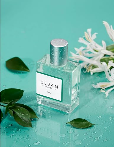 CLEAN Rain Eau de Parfum 1 Fl Oz - Vegan, Layerable Everyday Fragrance