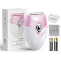 TOUCHBeauty Upgrade Electric Shaver for Women, Razor Cordless for Silky & Smooth Skin, Wet/Dry, Best for Travel (Pink)