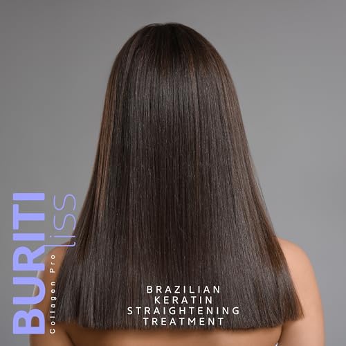 Brazilian Keratin Straightening Treatment Kit - Buriti & Collagen