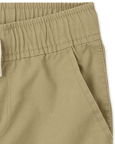 The Children's Place boys Pull On Jogger Shorts, Flax, 4