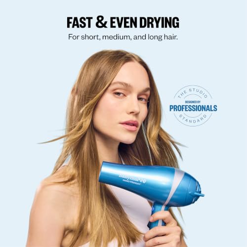 BaBylissPRO Nano Titanium 2000W Blow Dryer with Concentrator
