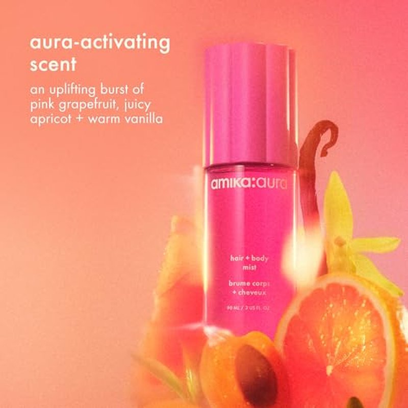 Amika Aura Hair & Body Mist – Pink Grapefruit & Vanilla