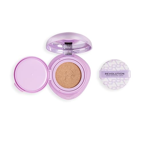 Revolution Superdewy Cushion Foundation with Peptides, Medium Neutral