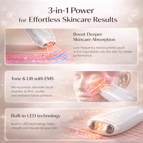 Aphrona Galvanic Spa Facial Toning Device - Microcurrent