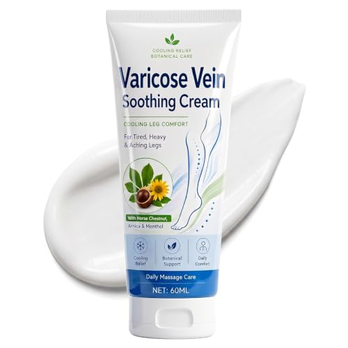 Coregnosis Varicose Veins Cream for Legs - 2 Oz, Non-Greasy Formula