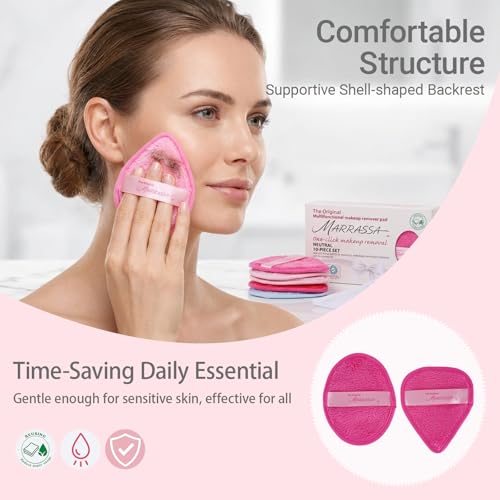 Makeup Remover Cloths Reusable Microfiber - 10 Pack