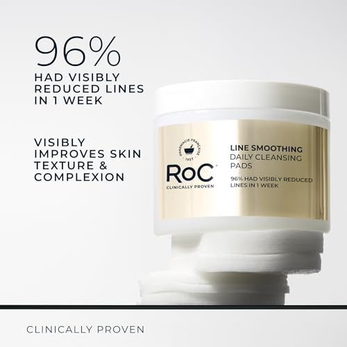 RoC Resurfacing Disks Exfoliating Cleansing Pads, 28 Count