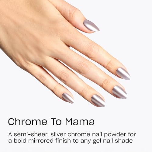 OPI Chrome Effects Mirror-Shine Nail Powder for Gel Polish with Applicator
