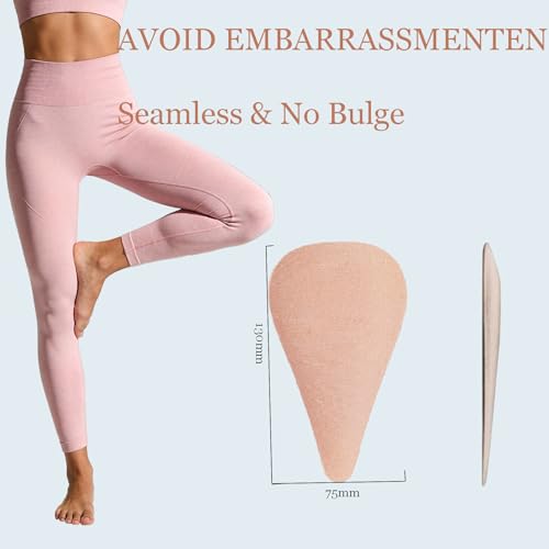 Majurphy Camel Toe Concealer 3-Pack | Reusable Silicone Pads for Swimwear