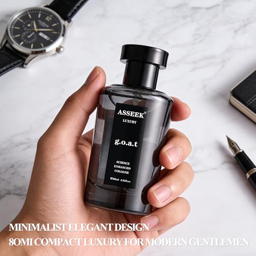 ASSEEK G.O.A.T Cologne for Men - 80ml Woody Fougere Fragrance