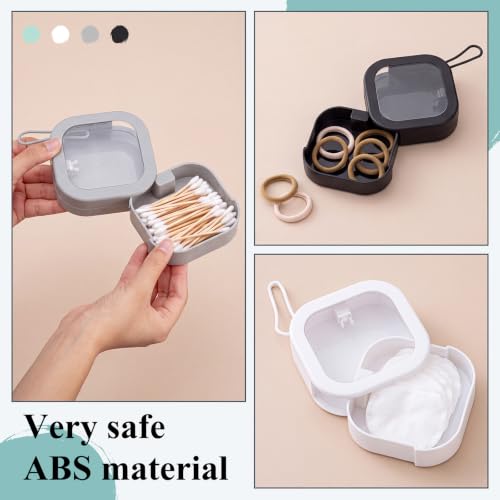 Hair Tie Organizer 4-Pack with Handle - Travel Case