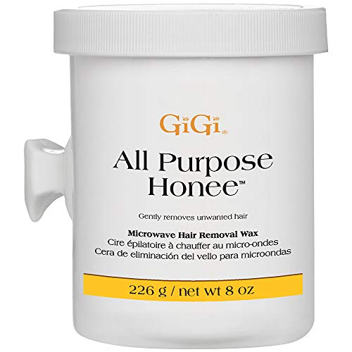 GiGi All Purpose Honee - Microwave Hair Removal Wax, 8 Ounces