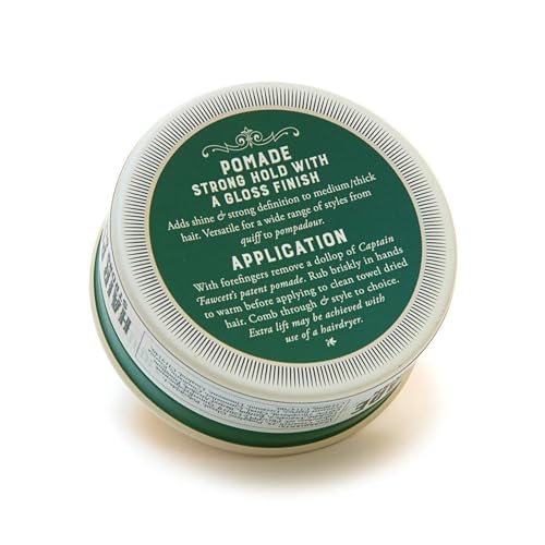 CAPTAIN FAWCETT Strong Hold Pomade (Green) 100g