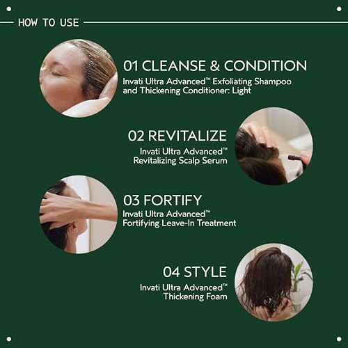 Aveda Invati Ultra Advanced Thickening Foam | Styling Foam for Thin & Thinning Hair | Instantly Thickens Hair | Flexible Hold | 97% Naturally Derived*
