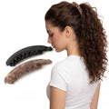 Vrose Flosi Retro Banana Clip for 3-4.5" Ponytails - No Crease, Secure Hold