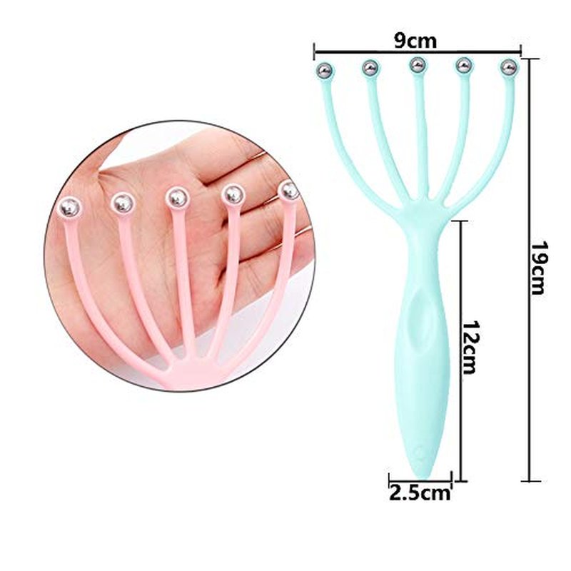 Ryoma Scalp Massager - Portable Hand Held Head & Neck Massager (2-Pack)