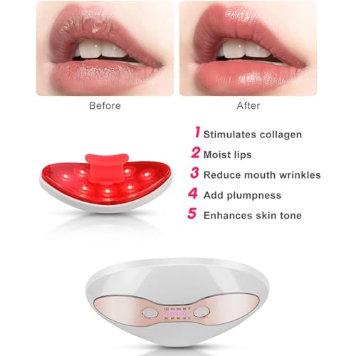 Red Light Lip Plumper with Heat – USB Rechargeable