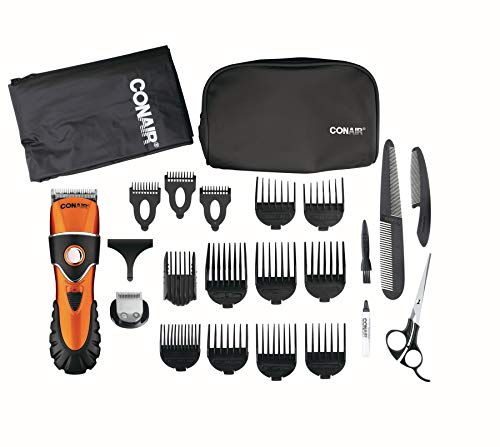 ConairMAN The Chopper, Hair Clippers for Men, 24-piece Hair Clipper with Mustache and Beard Trimmer