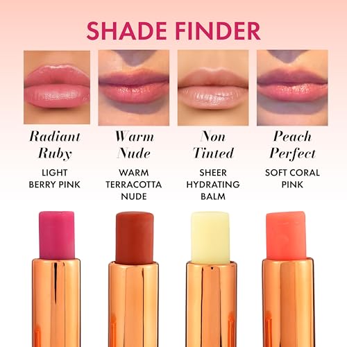 Lip Balm ? Hydrating Lip Repair with Cold-Pressed Oils, 10% Squalane, Vitamin E & Ceramides ? Moisturizing Lip Butter for Dry Cracked Lips ? Clean, Non-Toxic Lips Care for Women ? 004 NT