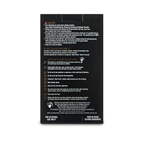 Revlon Realistic Vivid Colour Protein Infused Permanent Color Hair Dye with Color Lock Technology, Jet Black 110ml